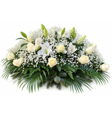 Ikebana Alžbetka-biela