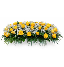 Ikebana Daniela-žltá