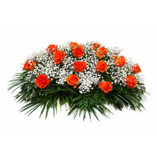Ikebana Katarína-oranžová