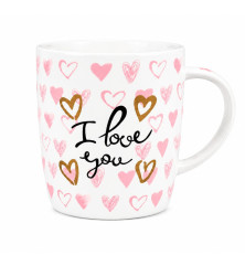 Romantický hrnček „I love you“