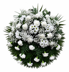 Veniec Diana-biela